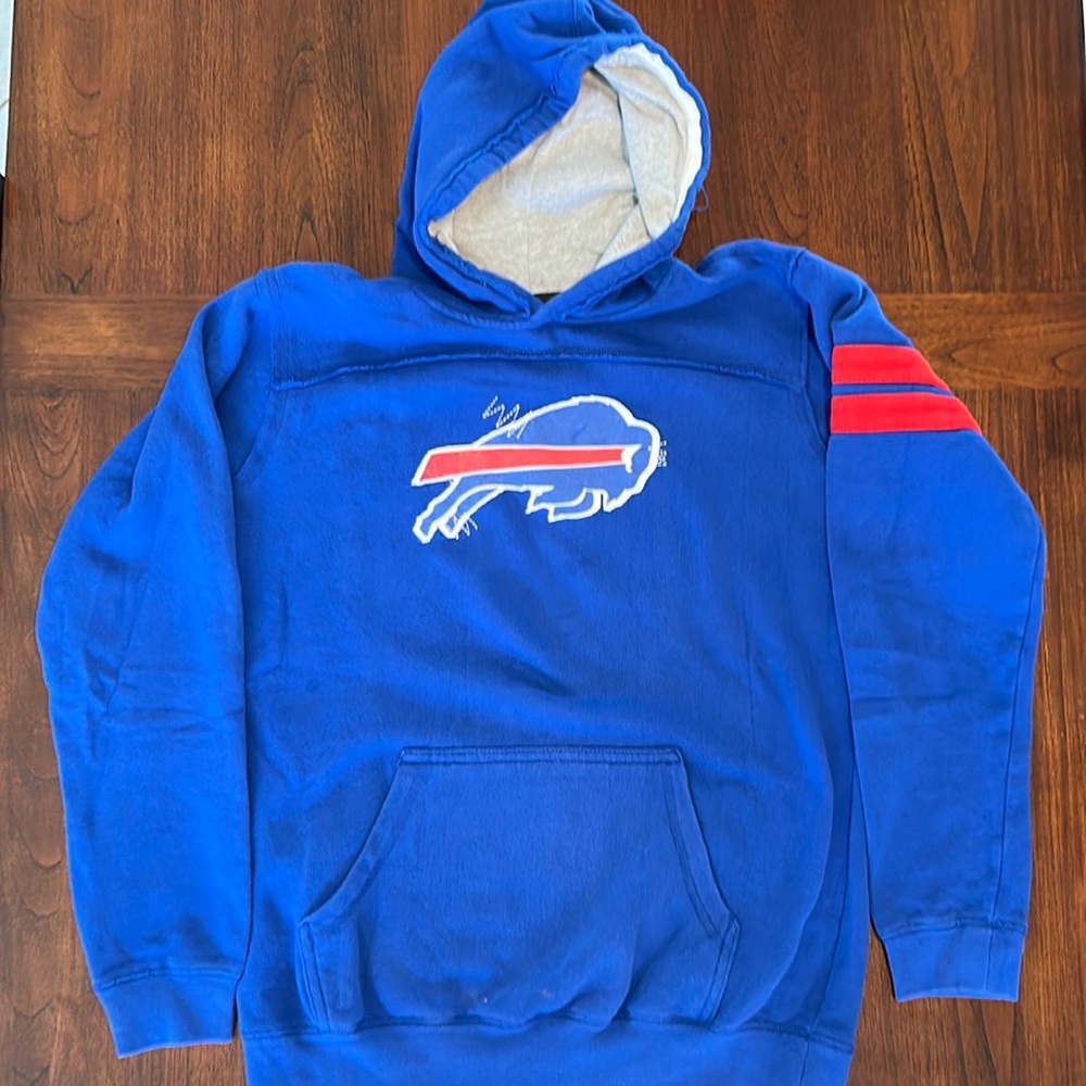 Buffalo Bills Hoodie Sweatshirt, NFL Team Apparel, Youth XL
